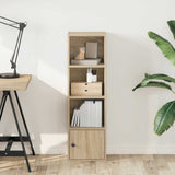 Bookcase Sonoma Oak 31x24x102 cm Engineered Wood 860339