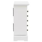 Jewellry Case with Mirror MDF 25x13.5x34 cm 245753