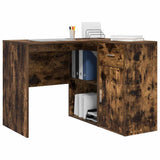 Corner Desk with Drawer Smoked Oak 102 x 88 x 75 cm 3337277