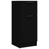 Sideboard Black 30x30x70 cm Engineered Wood 811117