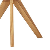 Side Table Brown 70 x 70 x 75 cm Solid Teak Wood 42006359