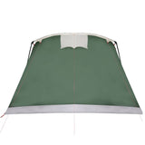 Family Tent Tunnel 8-Person Green Waterproof 94616