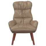 Armchair Cappuccino 69 x 74 x 93 cm Artificial Leather 42001877