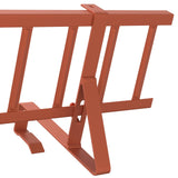Roof Snow Guard Red 800 x 29.5 x 34.5 cm Steel 42028462