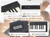 GPPS01-106 88 Key Folding Semi-Weighted Standard Keyboards Digital 60250873