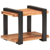 Bedside Cabinet 50x40x40 cm Solid Acacia Wood 320492