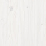 Garden Planter White 60x60x46 cm Solid Wood Pine 3282410