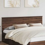 Headboard Brown Oak Engineered wood 888393