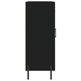 Sideboard Black 69.5x34x90 cm Engineered Wood 828053