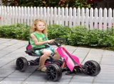 12V Electric Go-Kart for Kids, Ride-On Racing Go-Kart, with Forward and Reversing Functions, for T3398P422375