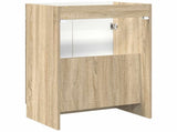 Bathroom under Sink Cabinet Sonoma Oak 78.5 x 37.5 x 81 cm 890046