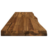 Live Edge Table Top 120 x 30 x 3.5 cm Rectangular Natural 938414