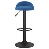 Bar Stool Blue Velvet 333594