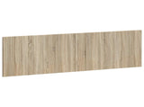 Wall-Mounted Headboard HOORN Sonoma Oak Engineered Wood 897387