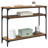 Console Table Old Wood 100 x 29 x 75 cm Engineered Wood 882199