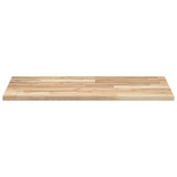 Table Top Rectangular 80x50x2 cm Solid Wood Acacia 4008751