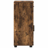 Bathroom Cabinet with Drawer Smoked Oak 30 x 35 x 80 cm 883329