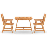 Outdoor Dining Set Warm acacia wood tone 3057842
