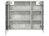 Bathroom Mirror Cabinet Concrete Grey 60 x 14.5 x 70 cm 889058