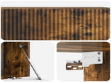 Wall-Mounted TV Cabinet Wall-mounted Smoked Oak 98 x 41 x 30 cm 898530