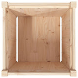 Garden Planter 50x50x50 cm Solid Wood Pine 837414