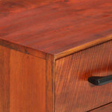 Sideboard 110x30x59 cm Solid Wood Mango 338430