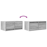 TV Cabinets 2 pcs Grey Sonoma 60x31x25.5 cm Engineered Wood 861501
