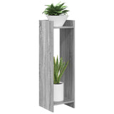 Plant Stand 2 pcs Grey Sonoma 30 x 30 x 100 cm Engineered Wood 899573