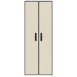 Shoe Cabinet Cream 60x30x166 cm Fabric 337260