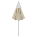Beach Parasol Sand Yellow 300 cm 314715