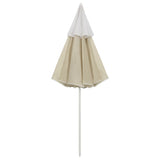 Beach Parasol Sand Yellow 300 cm 314715