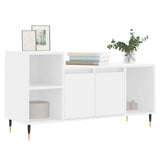 TV Cabinet White 100x35x55 cm Engineered Wood 831308