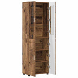 Highboard FLORIN Old Wood 60 x 35 x 182 cm Engineered Wood 3397922