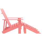 Garden Chair Pink Solid fir wood Large Detachable 315917