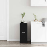 Apothecary Cabinet Black oak 30 x 41 x 77.5 cm Engineered wood 868992
