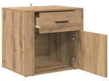 Bedside Cabinet Artisan Oak 35 x 50 x 60 cm Engineered Wood 881070
