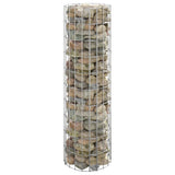 Circular Gabion Pole Galvanised Steel 30x100 cm 152012