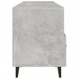 TV Cabinet Concrete Grey 102x35x50 cm Engineered Wood 812613