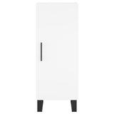 Highboard White 34.5x34x180 cm Engineered Wood 3198809