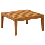 Footrest Solid Acacia Wood Natural 3407792