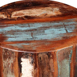Stool Solid Reclaimed Wood 241628