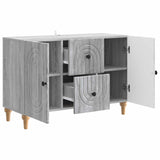 TV Cabinet Grey Sonoma 89 x 34.5 x 60 cm Engineered Wood 894201