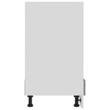 Oven Cabinet Lyon Concrete Grey 60x46x81.5 cm Engineered Wood 802501