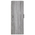 Wall Mounted Cabinets 2 pcs Grey Sonoma Engineered Wood 3197951