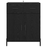 Sideboard Black Oak 69.5 x 34 x 90 cm Engineered Wood 882292