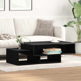 Coffee Table Black Oak 105x55x32 cm Engineered Wood 862069