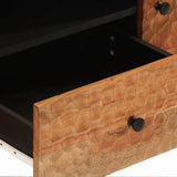TV Cabinet 105x33x46 cm Solid Wood Acacia 356869