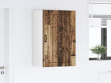 Wall Cabinet LUCCA Old Wood 50 x 31 x 100 cm Engineered Wood 885133
