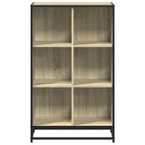 Book Cabinet Sonoma Oak 65.5x33x107.5 cm Engineered Wood 849160