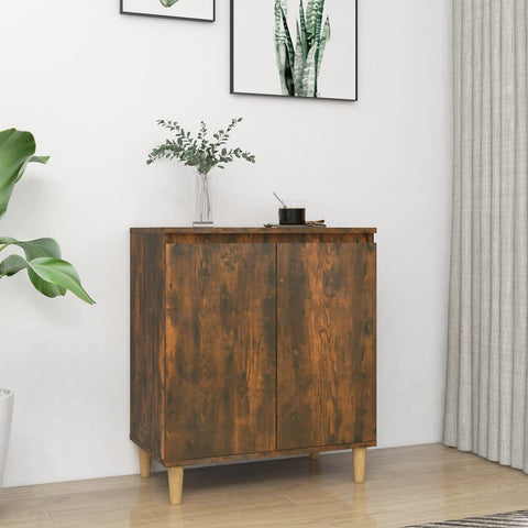 ZNTS Sideboard Smoked Oak 60x35x70 cm Engineered Wood 815156